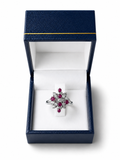Anillo Ruby Blossom