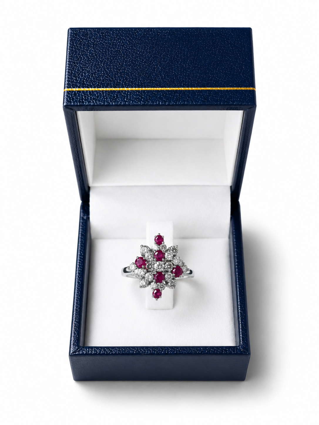 Anillo Ruby Blossom