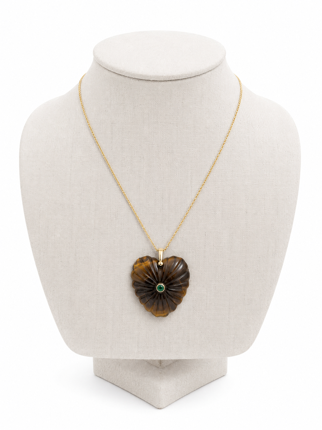 Collar Tiger Eye Flower