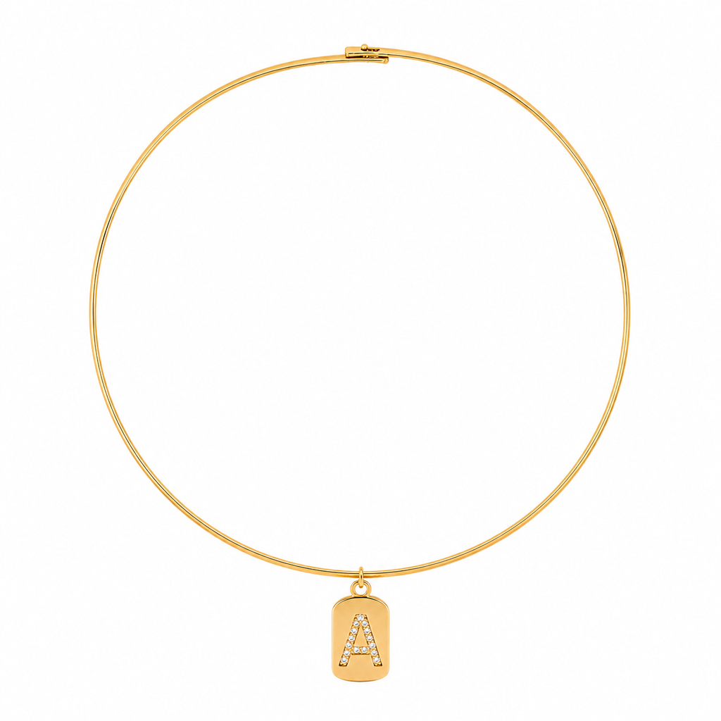 Collar Initial Glow
