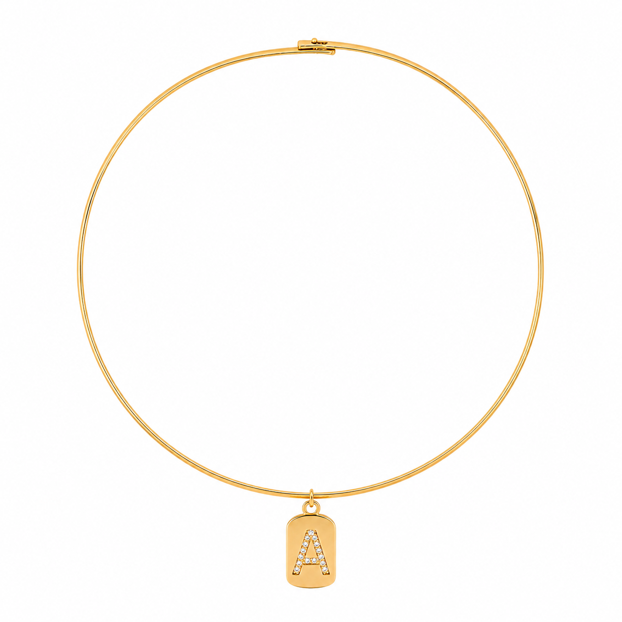 Collar Initial Glow