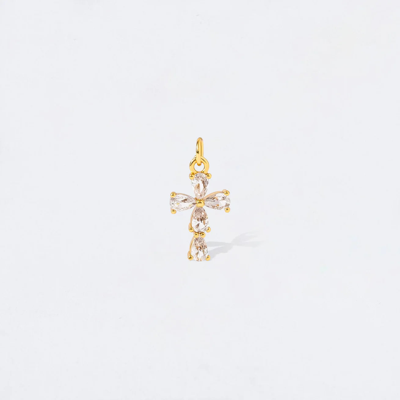 Charm Cruz de Cristal