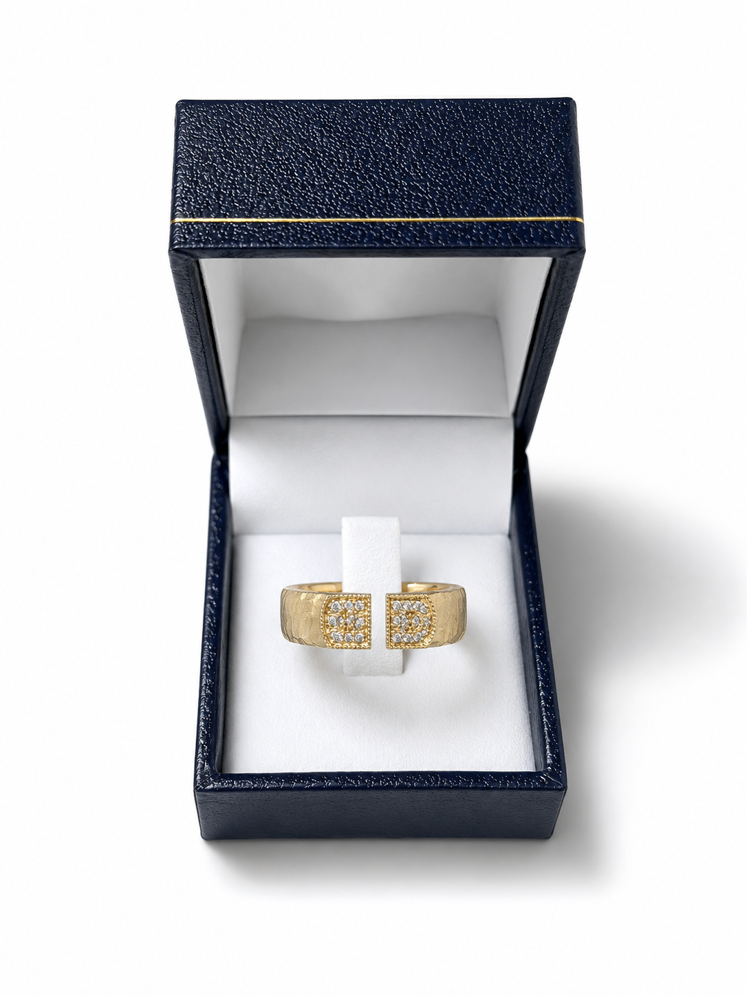 Anillo Doble Initial