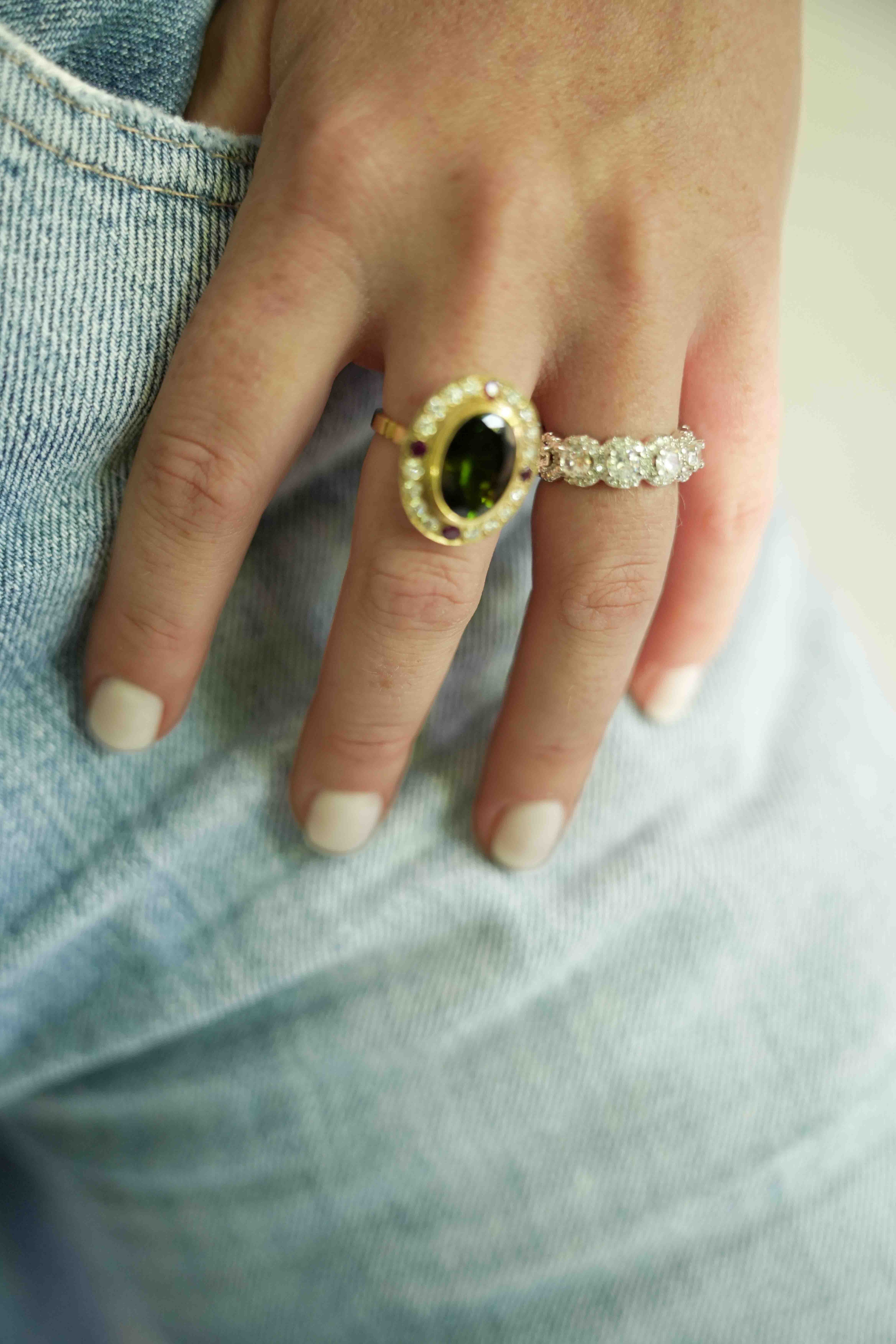 Anillo Turmalina